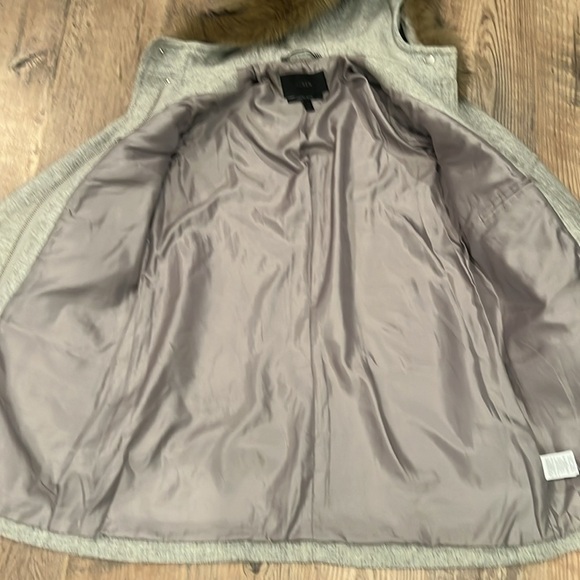 J. Crew Woman’s Italian Wool Gray Jacket Size 0 - Picture 4 of 7